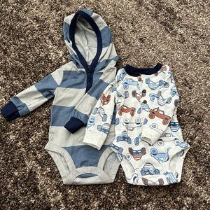 Carters long sleeve onesies